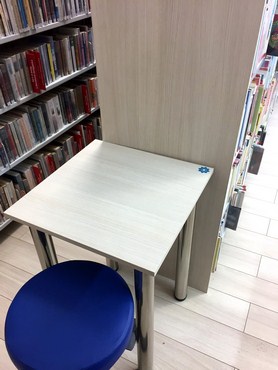 Projekt nr 1136 „Nowe półki pod nowe książki w bibliotece na Targówku Fabrycznym”