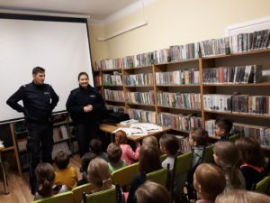 „Bezpieczne dzieci” – Spotkanie z policjantami w W37