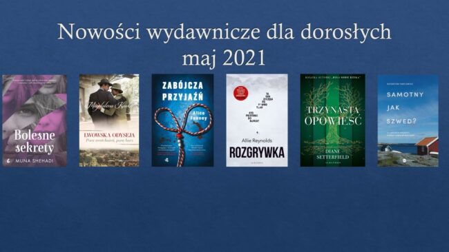 okładki książek wymienionych w tym wpisie