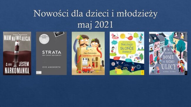 okładki książek wymienionych w tym wpisie