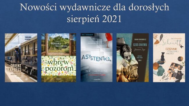 okładki książek wymienionych w tym wpisie
