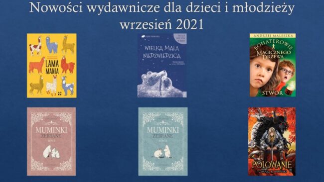 okładki książek wymienionych w tym wpisie
