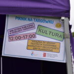 tablica informacyjna: piknik na Targówku, strefa Kultura