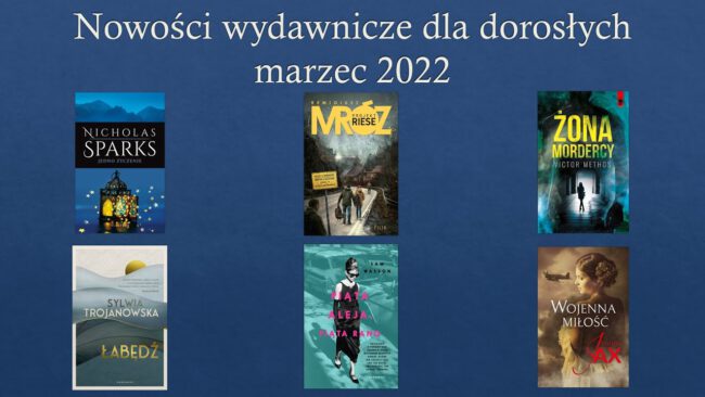 okładki nowości wydawniczych omówionych w filmie i spisanych w treści wpisu