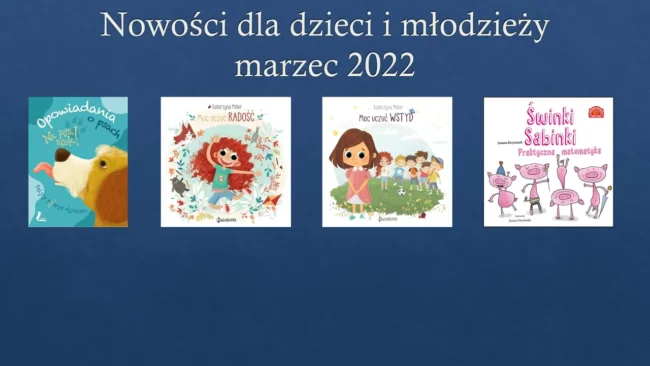 okładki nowości wydawniczych omówionych w filmie i spisanych w treści wpisu