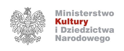 godło Polski - orzeł, obok napis: Ministerstwo Kultury i Dziedzictwa Narodowego
