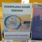 książki z wystawki:."Praga - najpiękniejsze miejsca, zabytki" i "Tajemnice praskiego hradu"