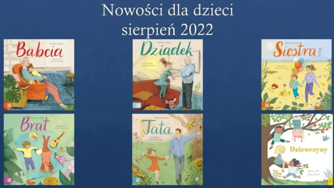 okładki nowości wydawniczych omówionych w filmie i spisanych w treści wpisu