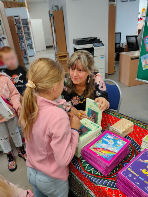 spotkanie autorskie Agnieszki Kazały z dziećmi