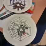 pająk - efekt pracy plastycznej