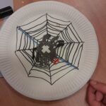 pająk - efekt pracy plastycznej