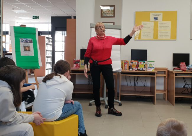 Relacja ze spotkania autorskiego z Joanną Olech w BD12