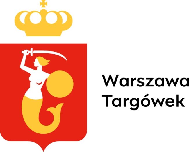 Logo: Logo z napisem Warszawa Targówek