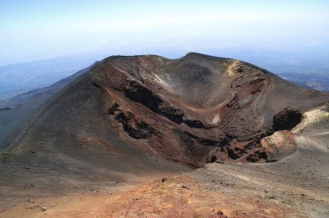 krater wulkanu Etna