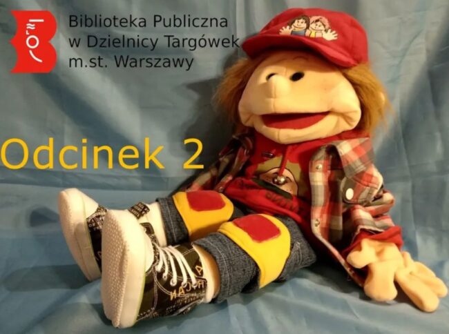 pacynka - chłopiec w czapce z daszkiem