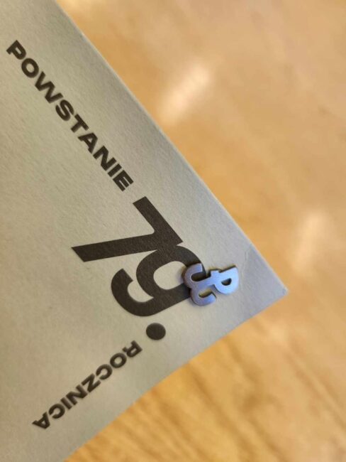 logotyp 79. rocznicy powstania warszawskiego