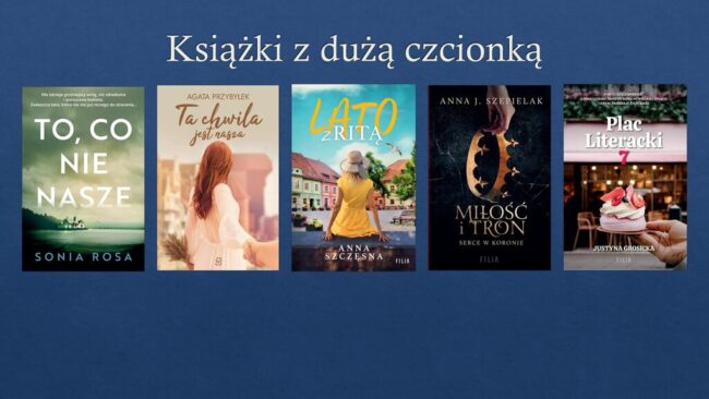 okładki książek omówionych w tym przeglądzie