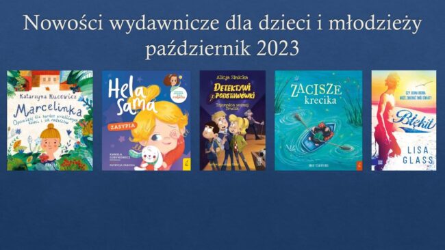okładki książek omówionych w tym przeglądzie nowości
