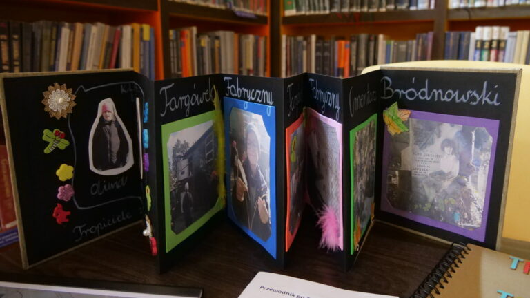 przewodnik po Targówku stworzony przez uczniów szkoły podstawowej specjalnej nr 99