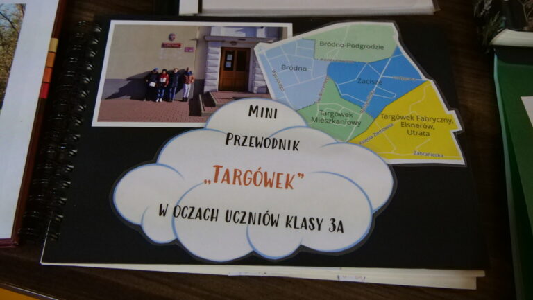 przewodnik po Targówku stworzony przez uczniów szkoły podstawowej specjalnej nr 99