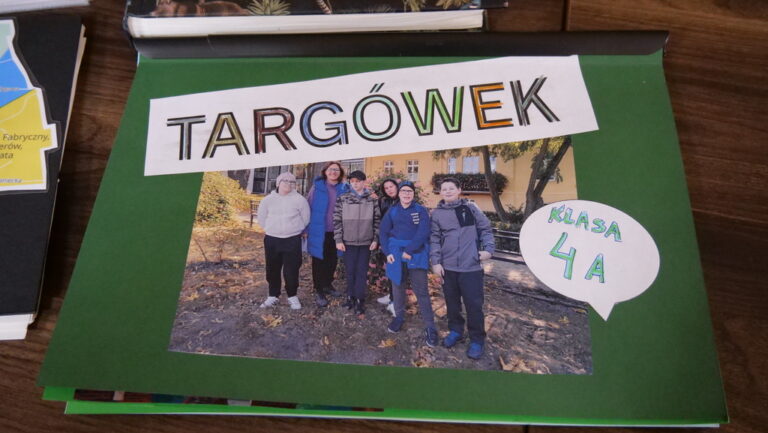 przewodnik po Targówku stworzony przez uczniów szkoły podstawowej specjalnej nr 99