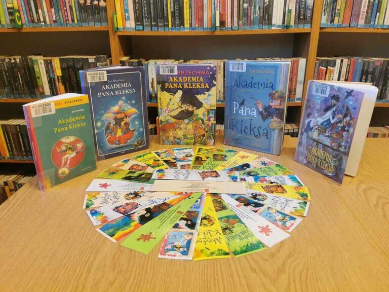 zakładki do książek inspirowane książką Akademia Pana Kleksa