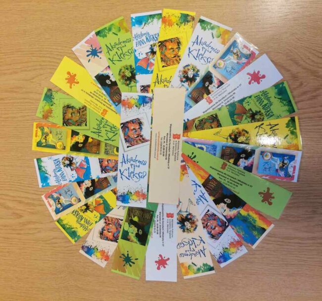 zakładki do książek inspirowane książką Akademia Pana Kleksa