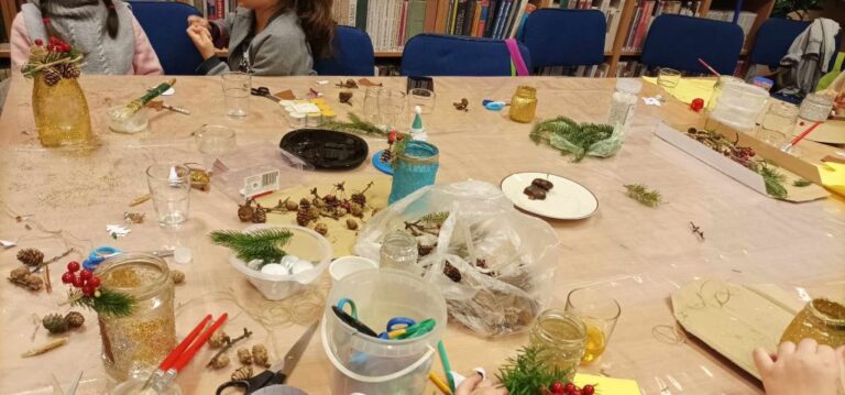 warsztaty tworzenia lampionów bożonarodzeniowych