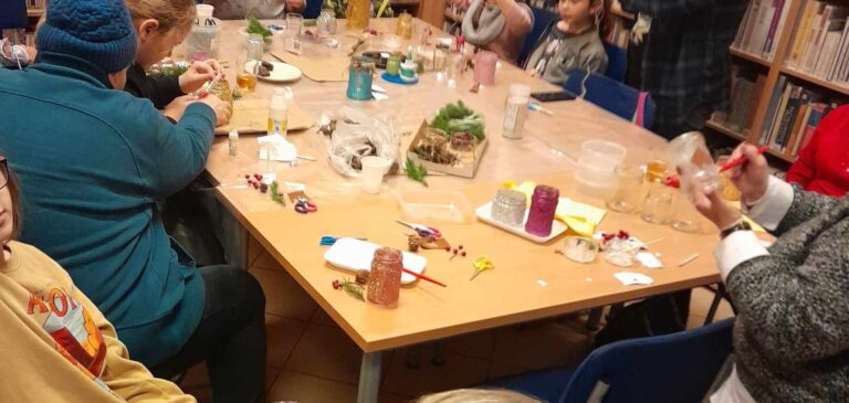 warsztaty tworzenia lampionów bożonarodzeniowych