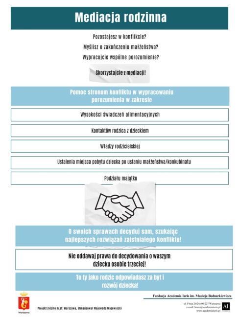 porady prawne - mediacja rodzinna