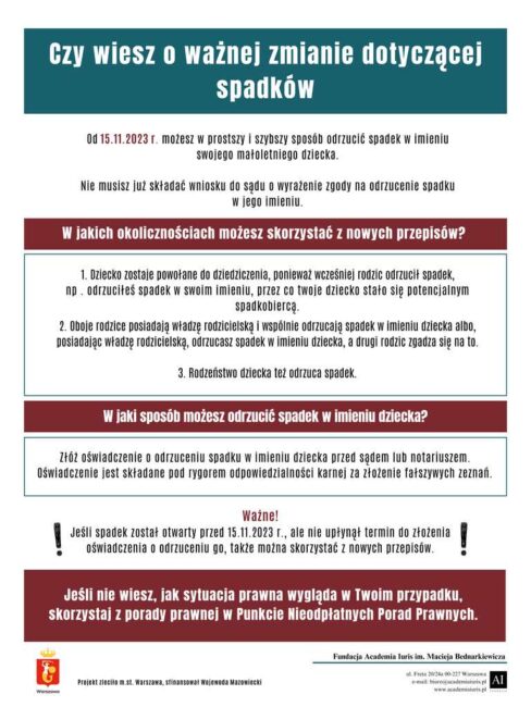 porady prawne - spadek