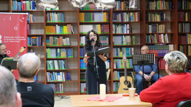 wieczór poetycki Danuty Chyły i taniec cygański