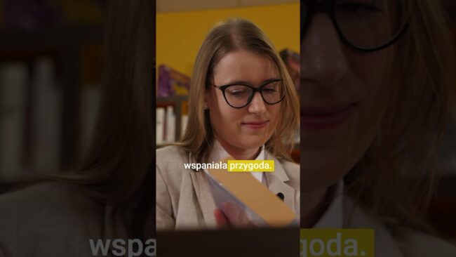 Christine Przybyła opowiada o akcji Czytajmy razem i zachęca do udziału