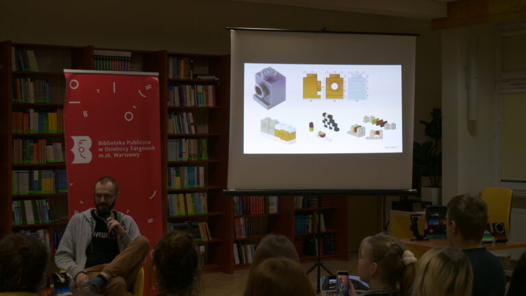 spotkanie z Janem Woźnicą LEGO