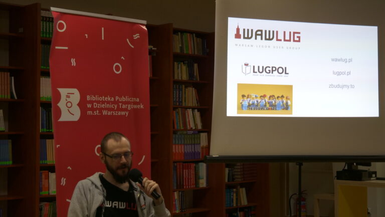 spotkanie z Janem Woźnicą LEGO