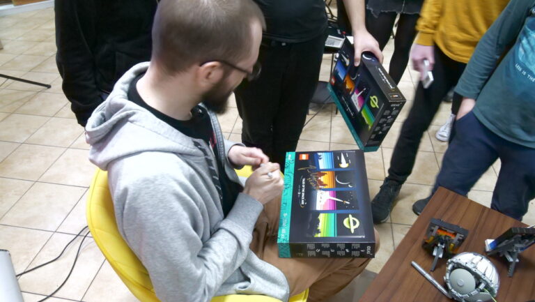 spotkanie z Janem Woźnicą LEGO