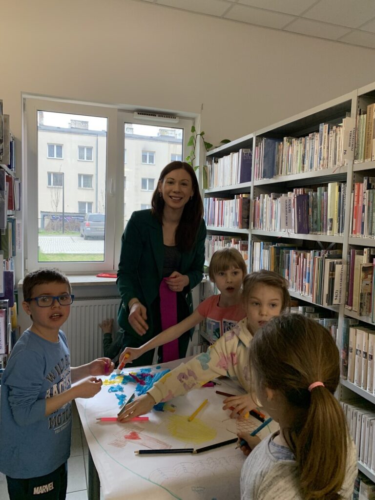 wielkanocna lekcja biblioteczna radni