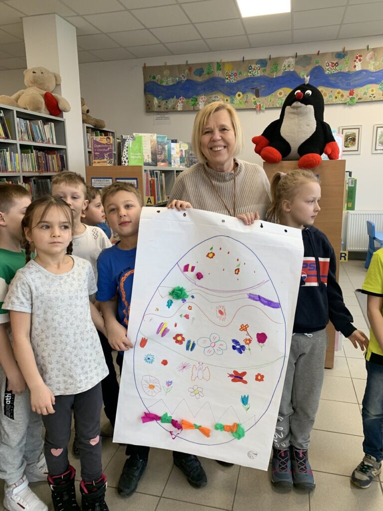 wielkanocna lekcja biblioteczna radni