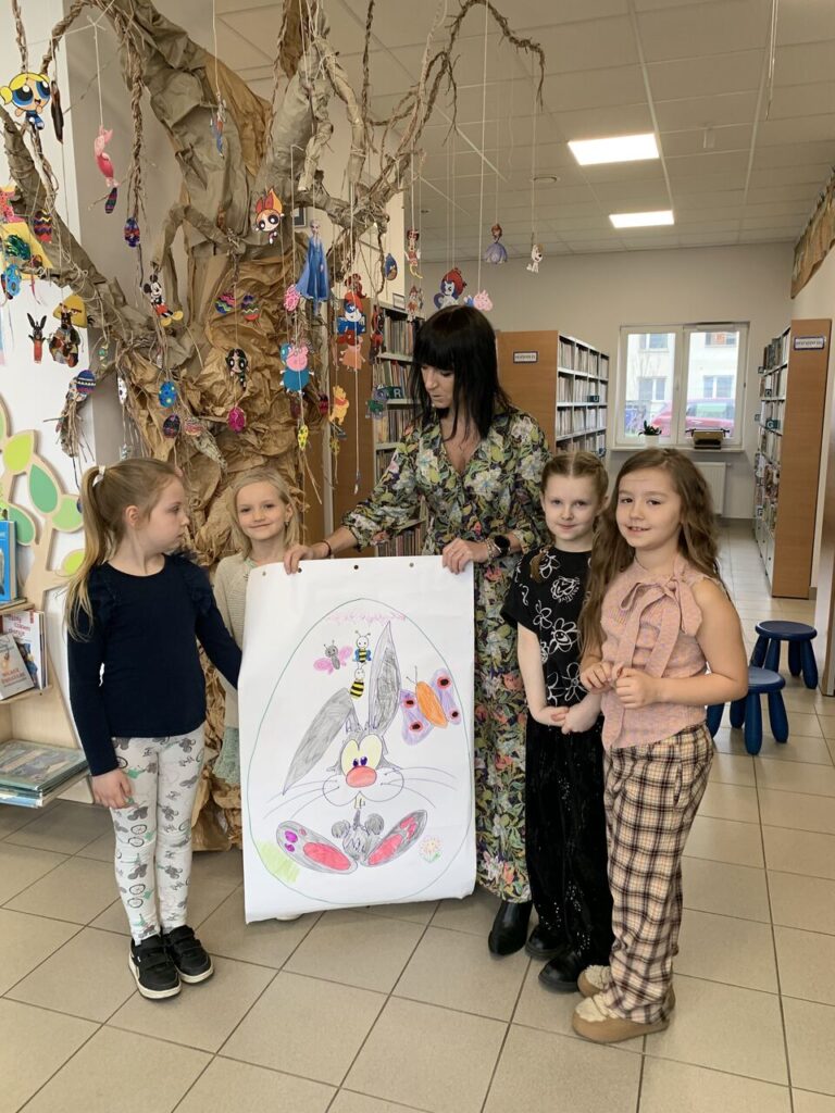 wielkanocna lekcja biblioteczna radni