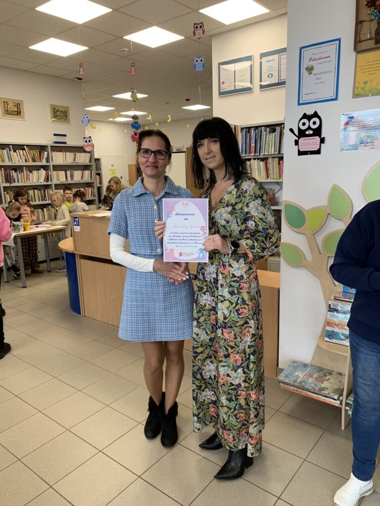 wielkanocna lekcja biblioteczna radni