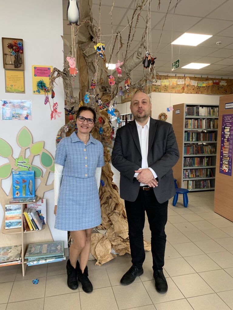 wielkanocna lekcja biblioteczna radni