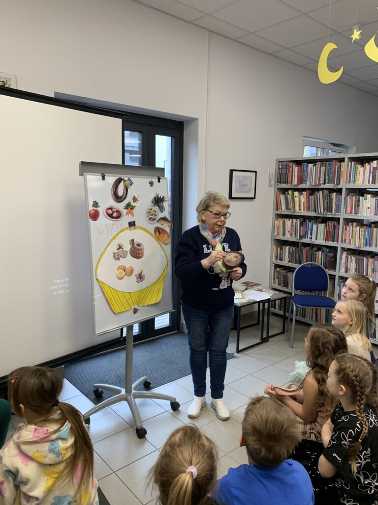 wielkanocna lekcja biblioteczna radni
