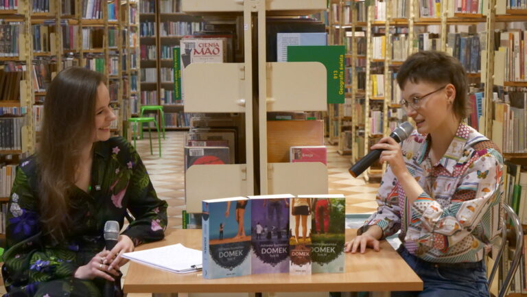 spotkanie autorskie z Adrianną Szymańską-Zacheją