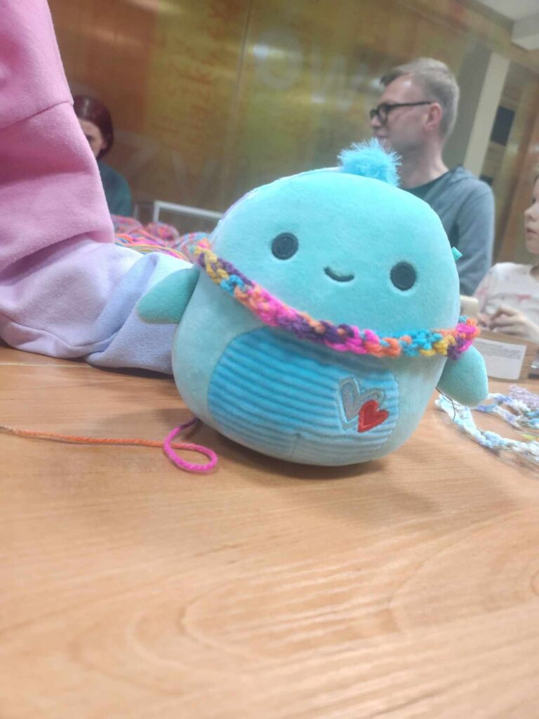 warsztaty szydełkowania w bibliotece