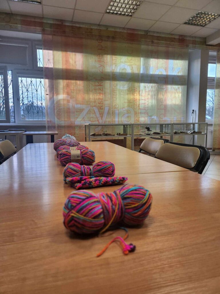 warsztaty szydełkowania w bibliotece