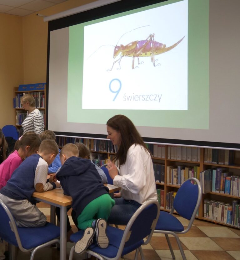 zajęcia biblioteczne dla dzieci
