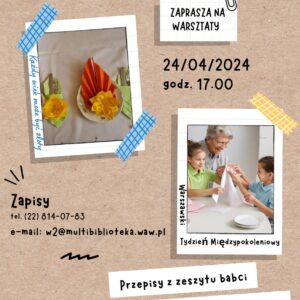 tydzień międzypokoleniowy plakat