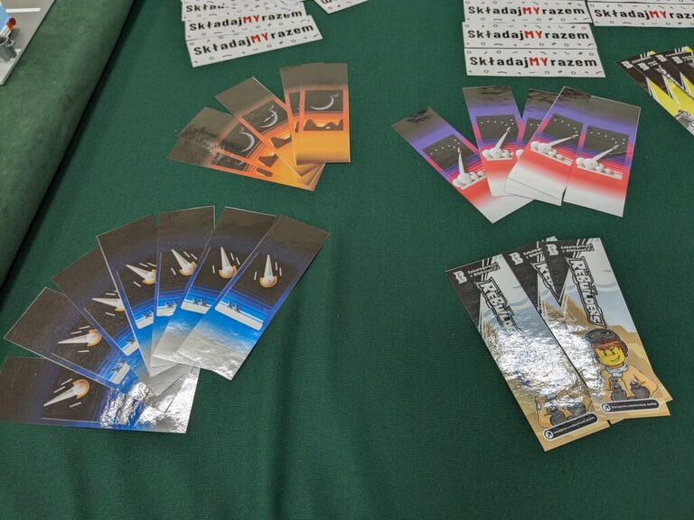 wystawa konstrukcji z klocków lego