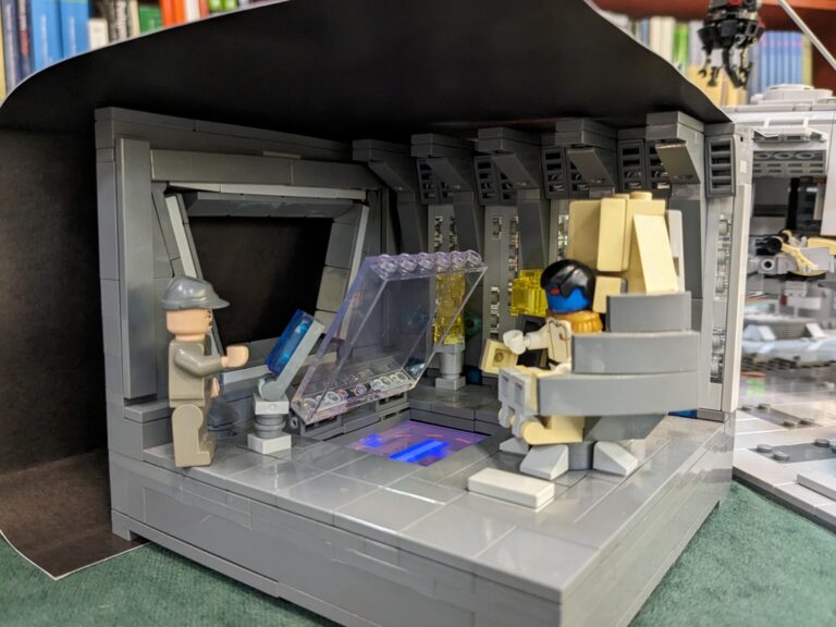 wystawa konstrukcji z klocków lego