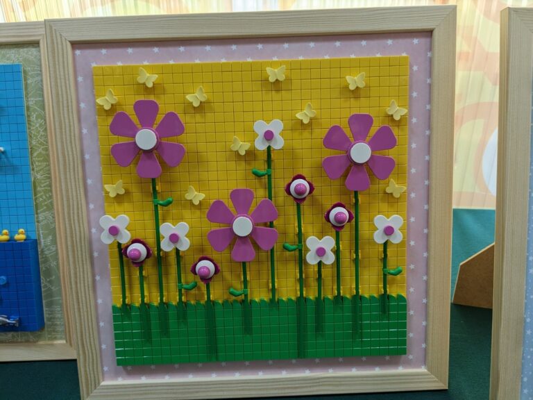 wystawa konstrukcji z klocków lego